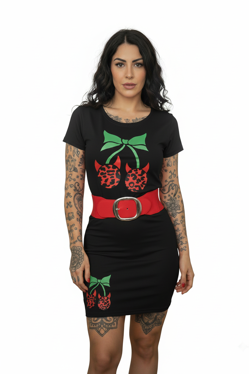 Camiseta cherry leo
