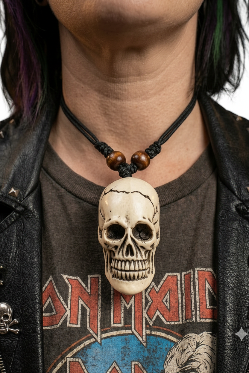 Collar calavera