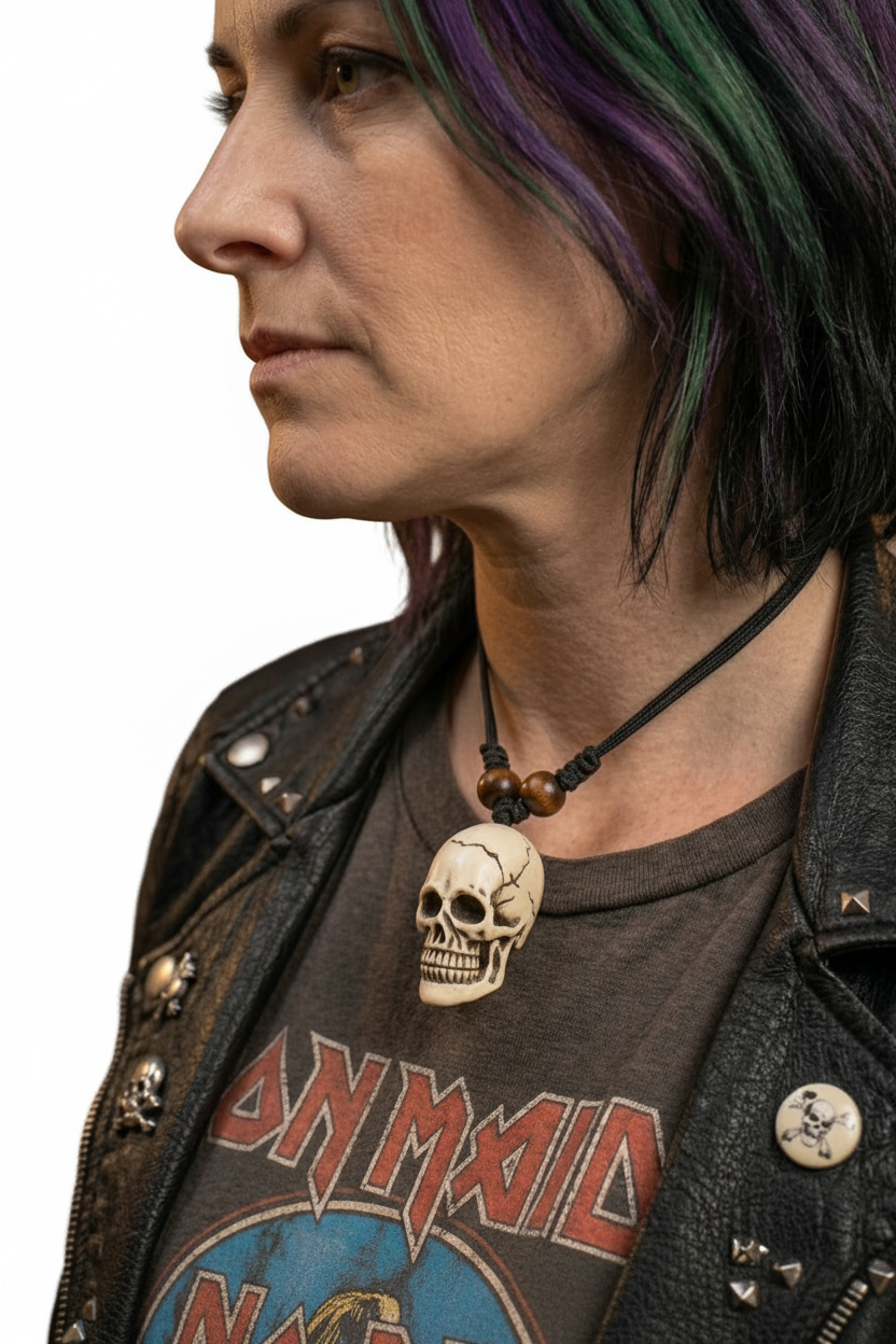 Collar calavera