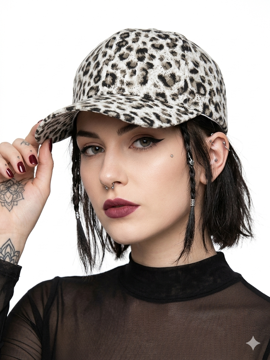 Gorra leopardo