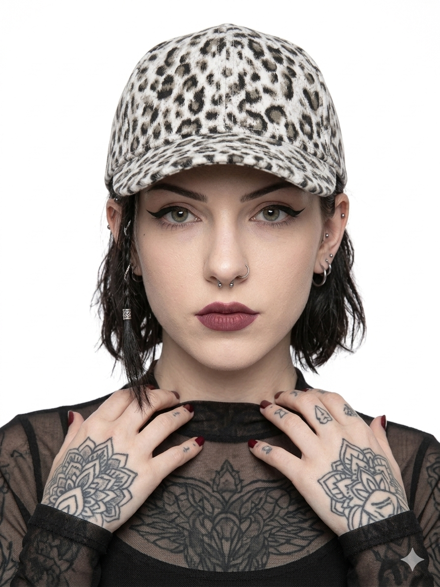 Gorra leopardo