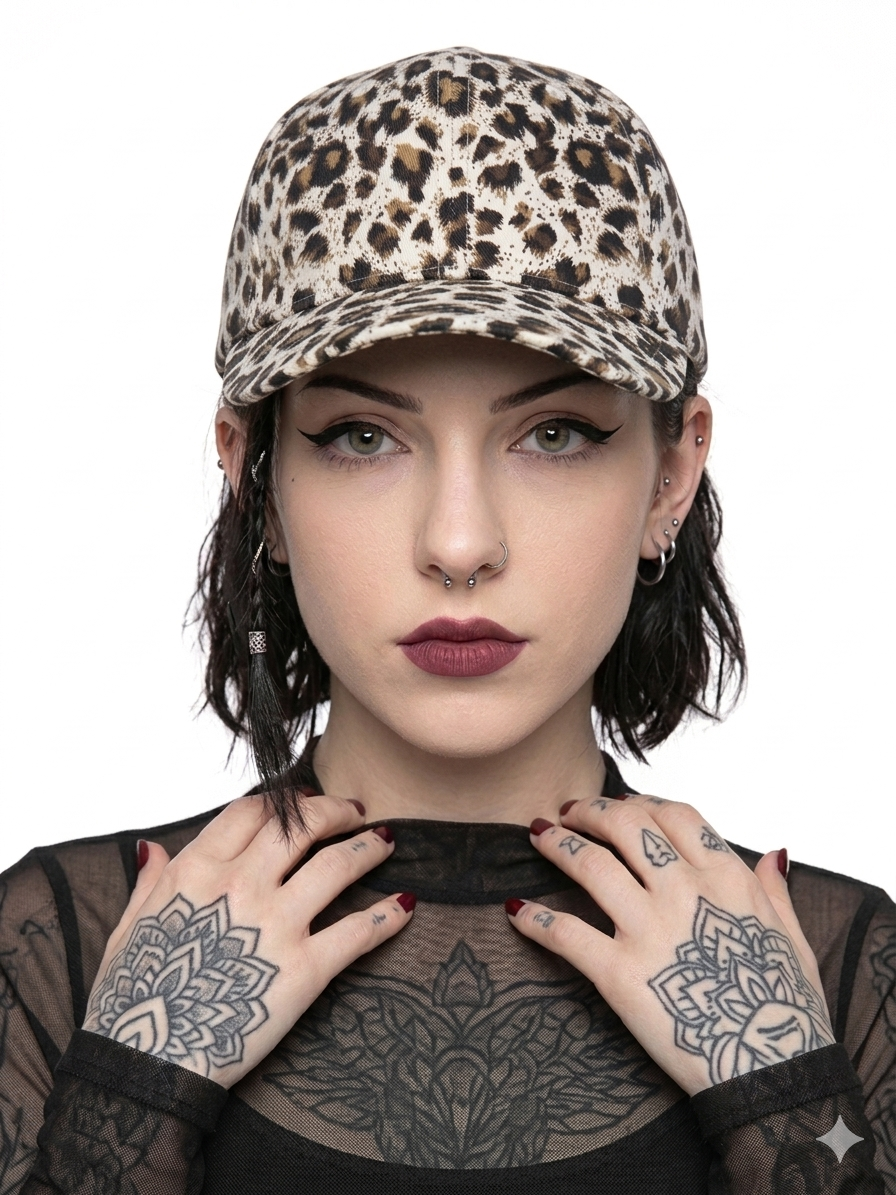 Gorra leopardo