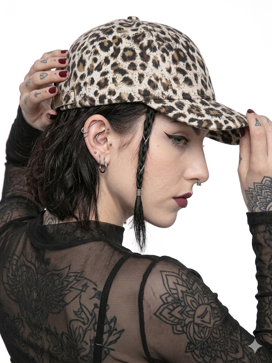 Gorra leopardo
