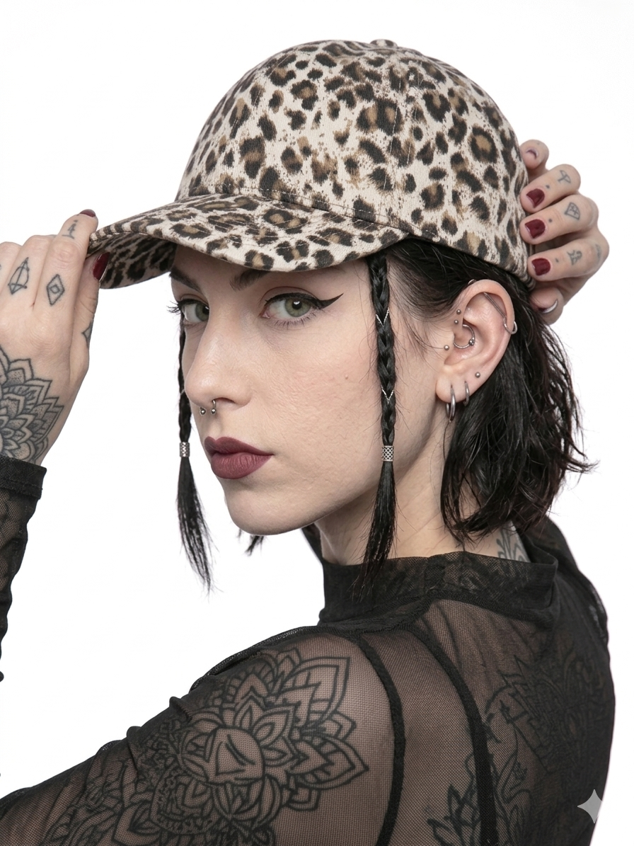Gorra leopardo
