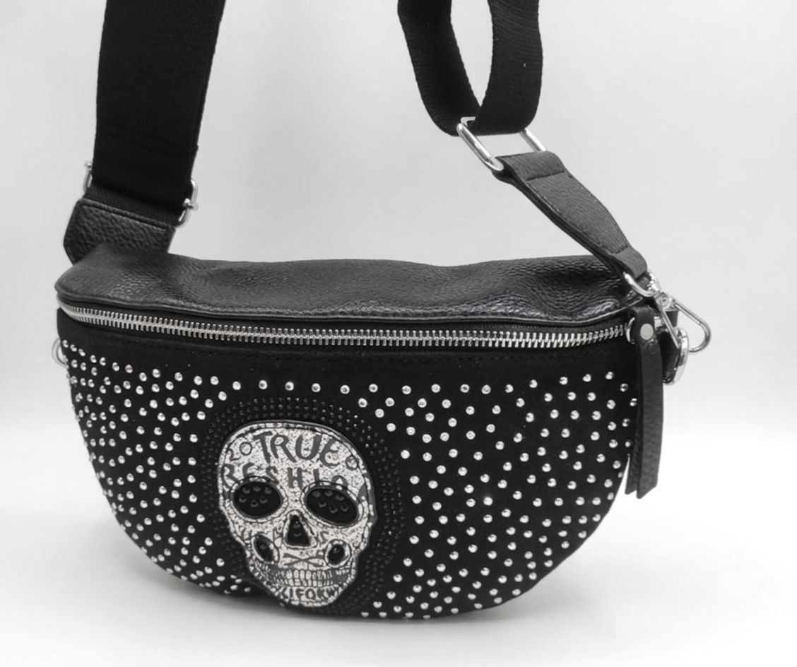 Bolso riñonera skull