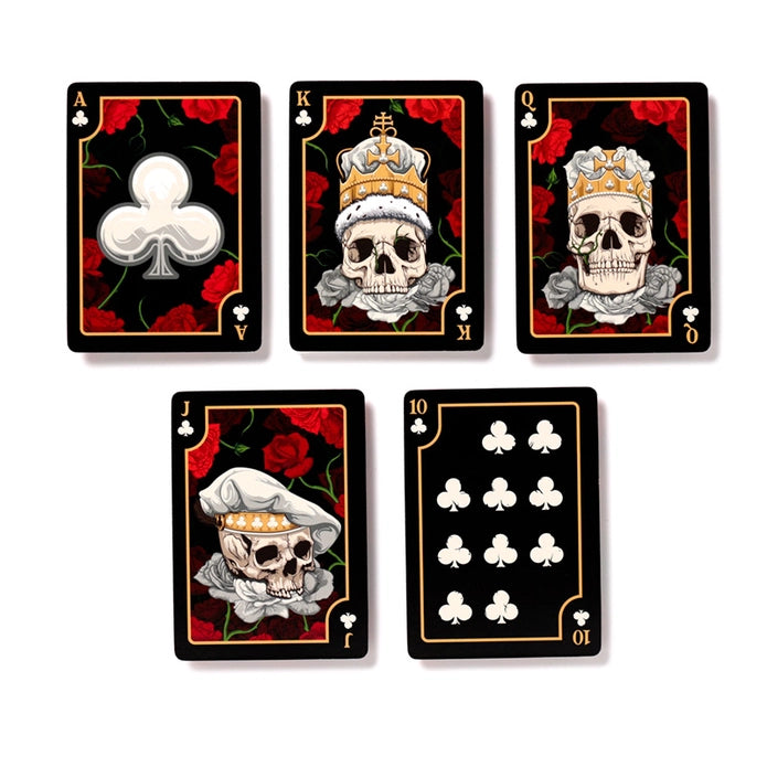 Baraja estandar de cartas skull roses