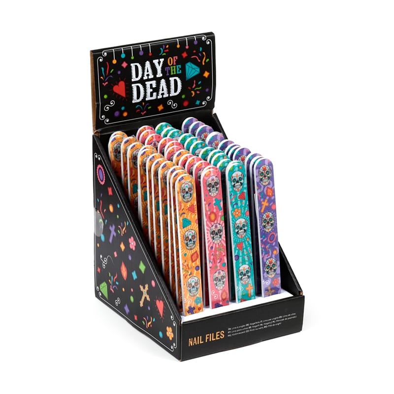 Lima de uñas dia de los muertos