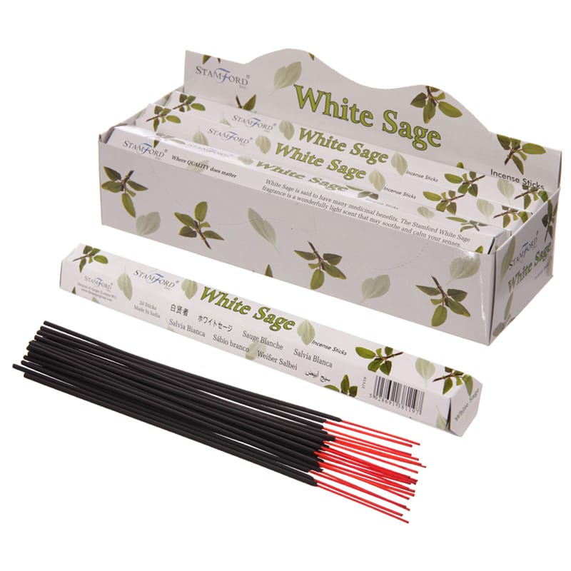 Varillas de incienso white sage (salvia blanca)