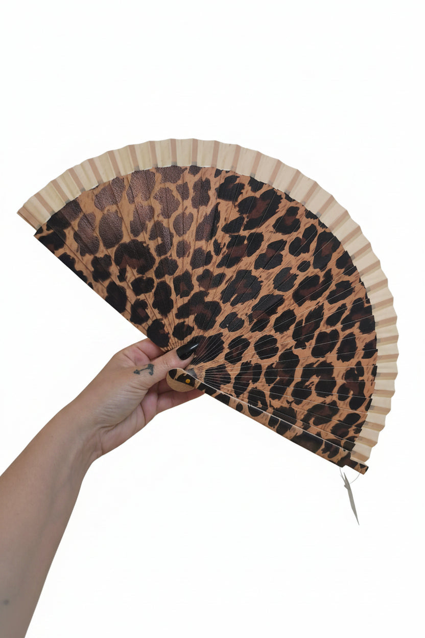 Abanico animal print