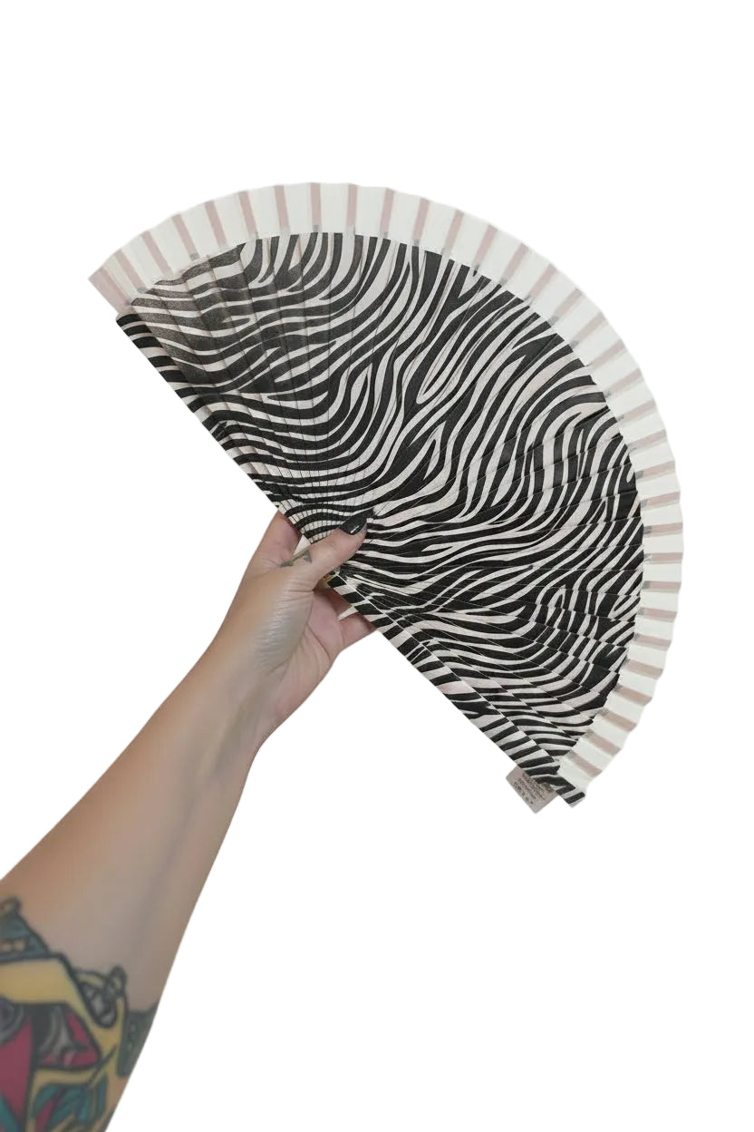 Abanico animal print