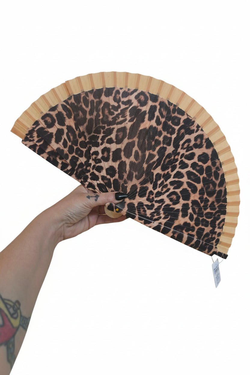 Abanico animal print