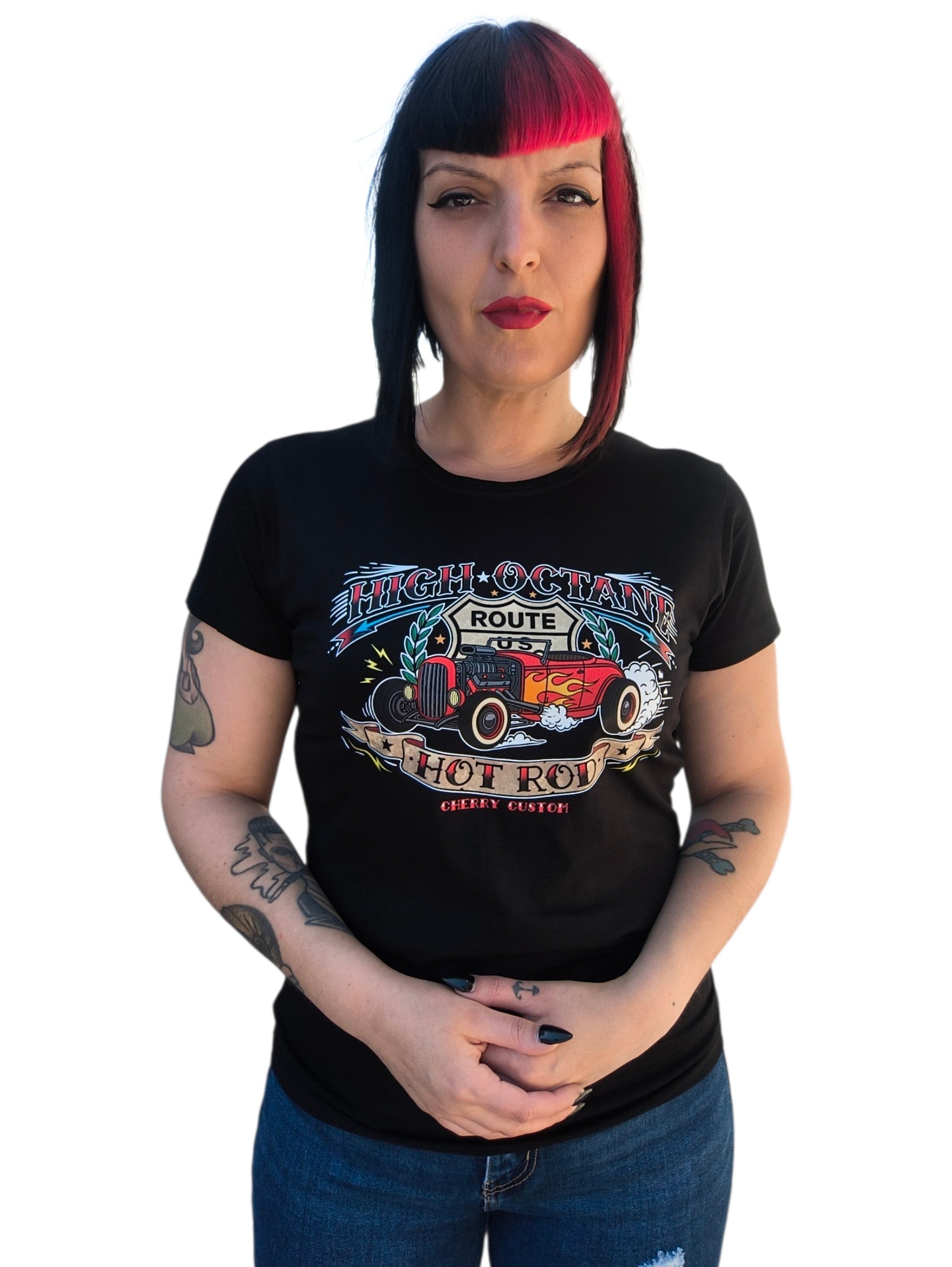 Camiseta hotrod