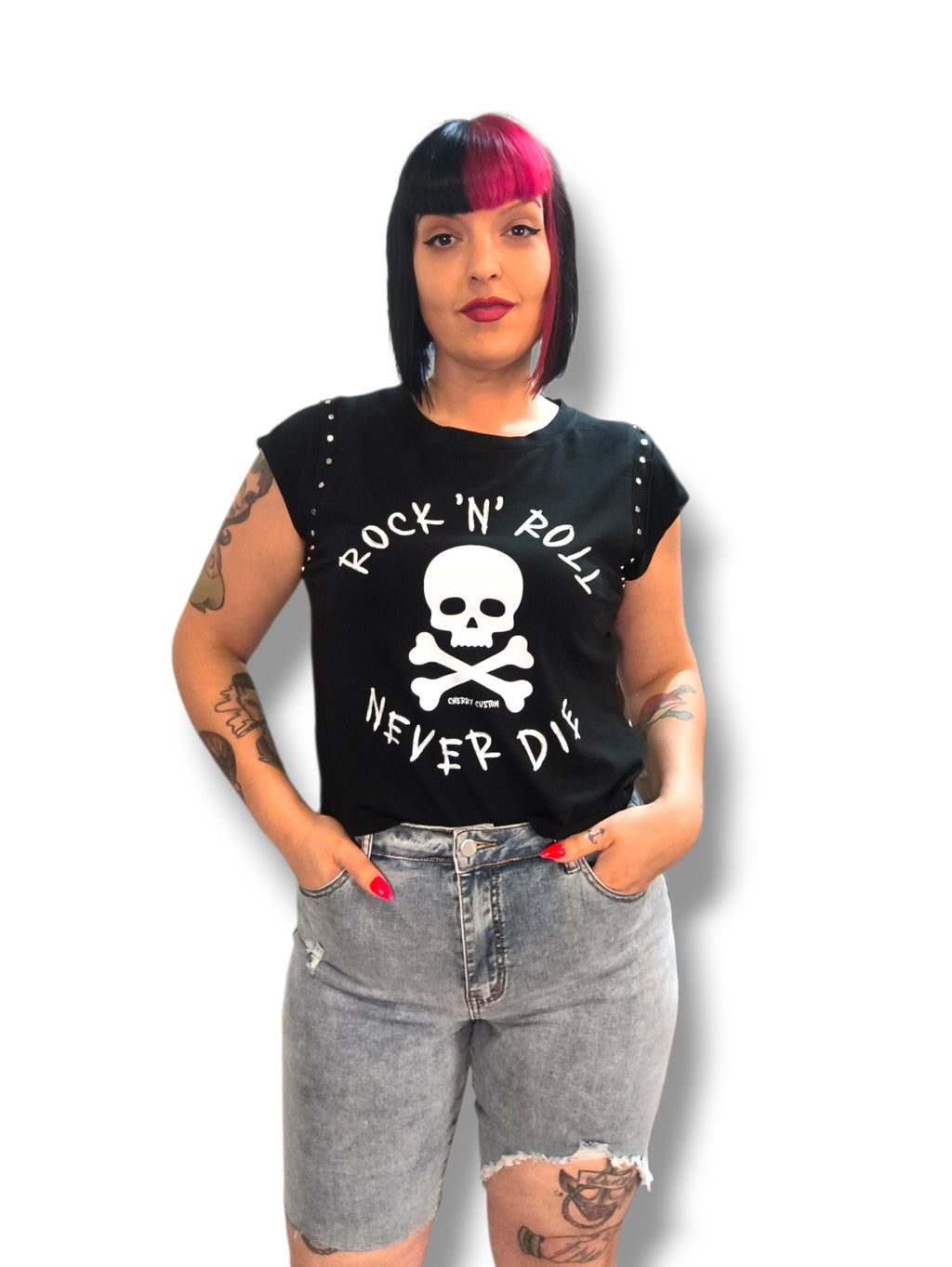 Camiseta rock never die