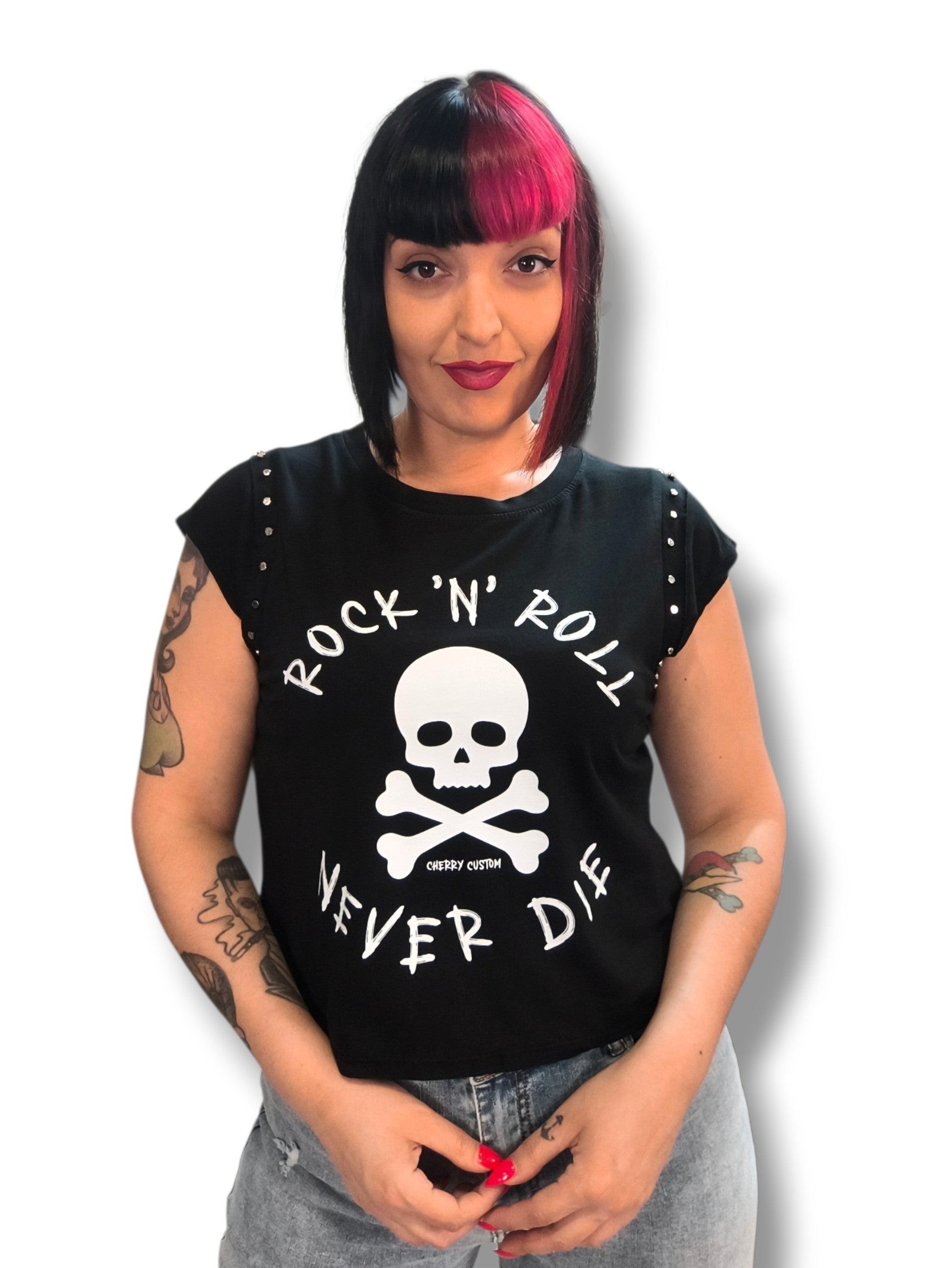 Camiseta rock never die