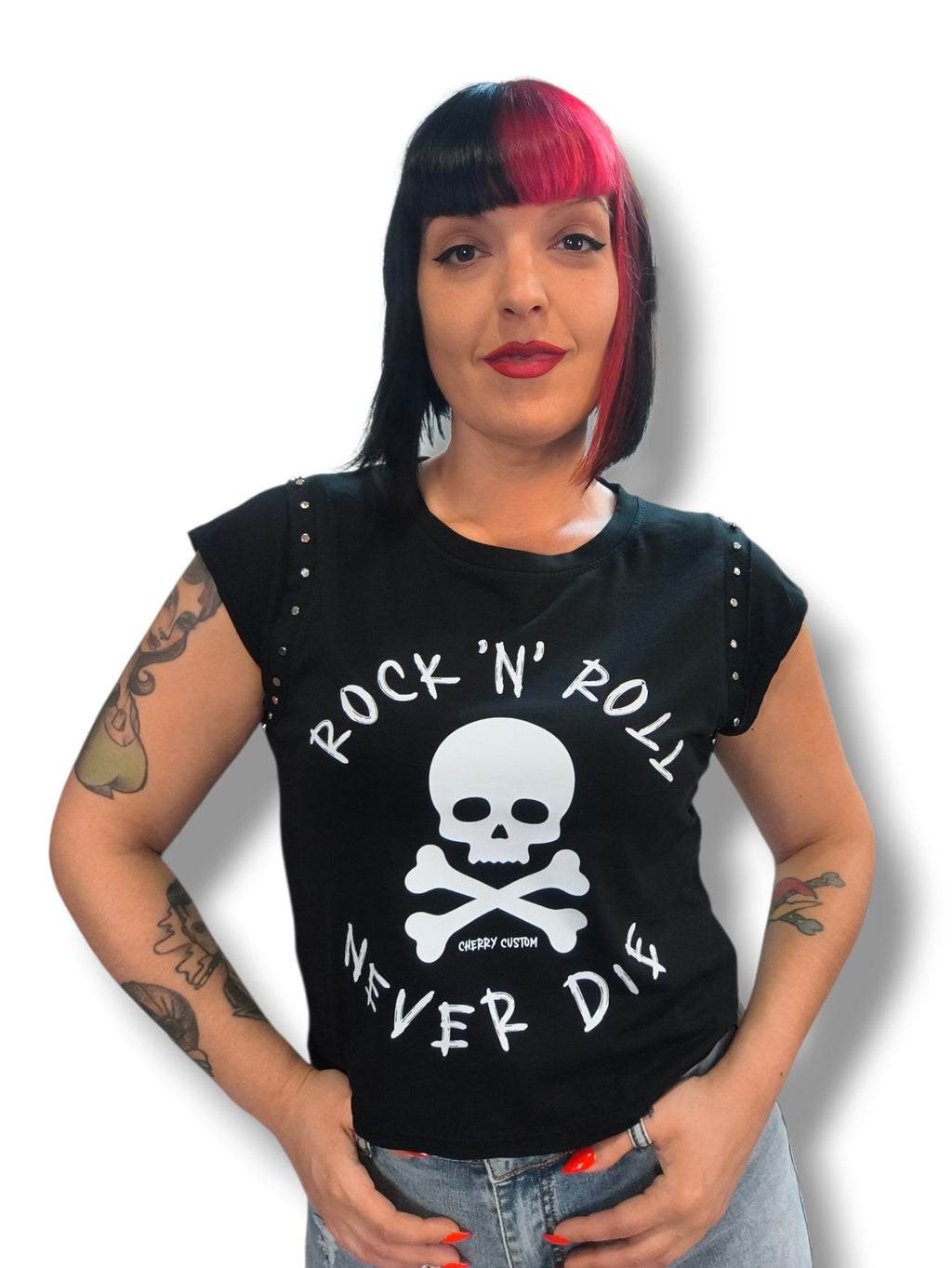 Camiseta rock never die