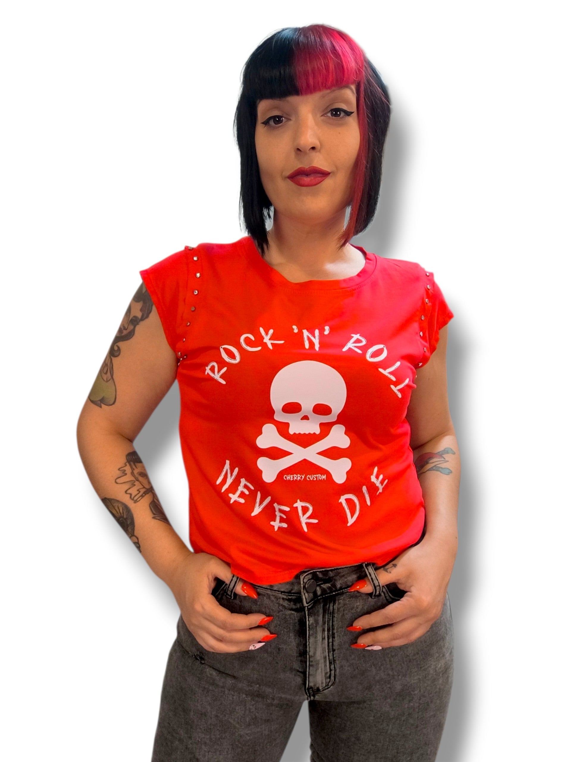 Camiseta rock never die