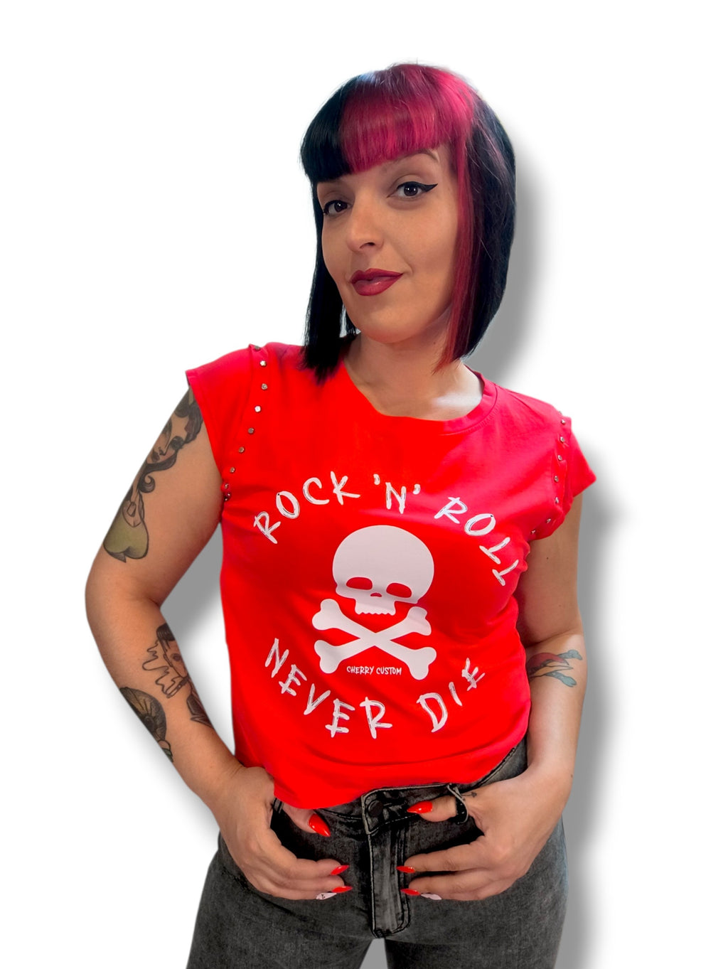 Camiseta rock never die