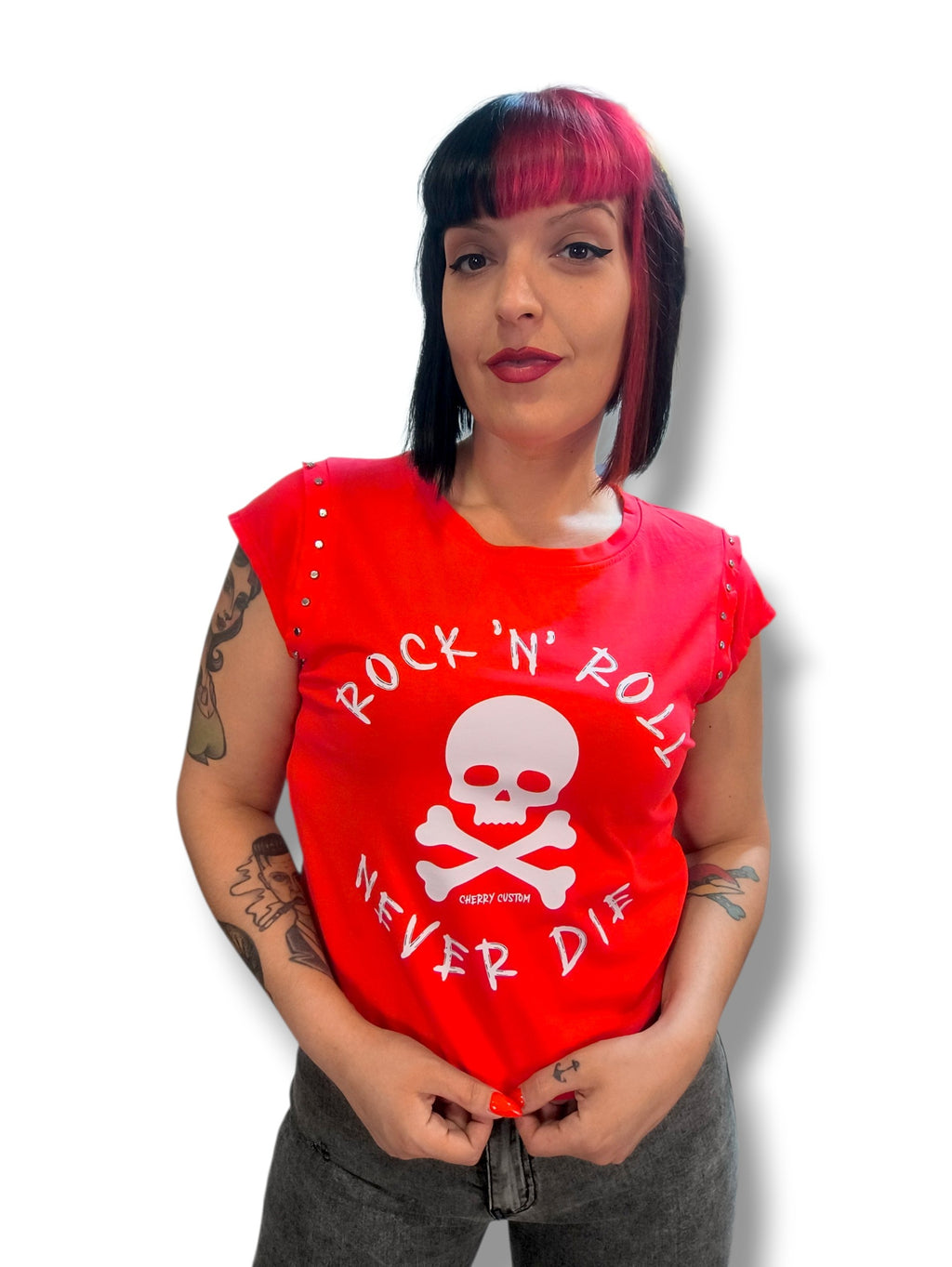 Camiseta rock never die