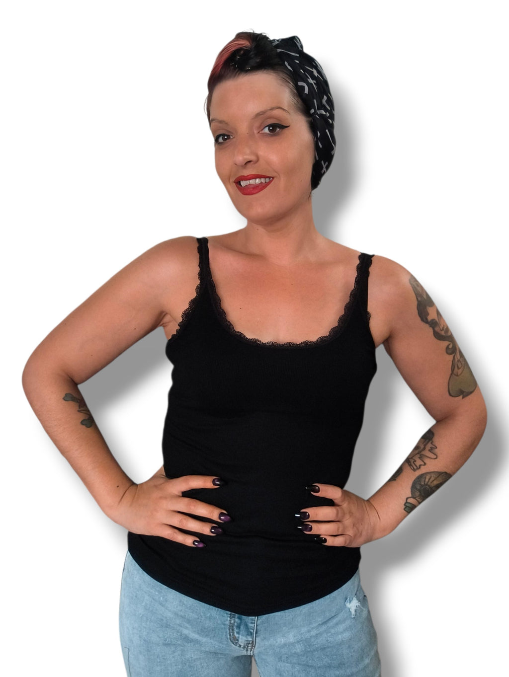 Camiseta tirantes canalé