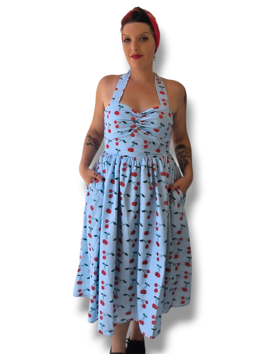 Vestido lorelei cerezas