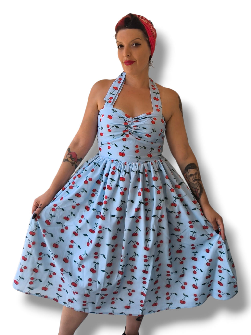 Vestido lorelei cerezas