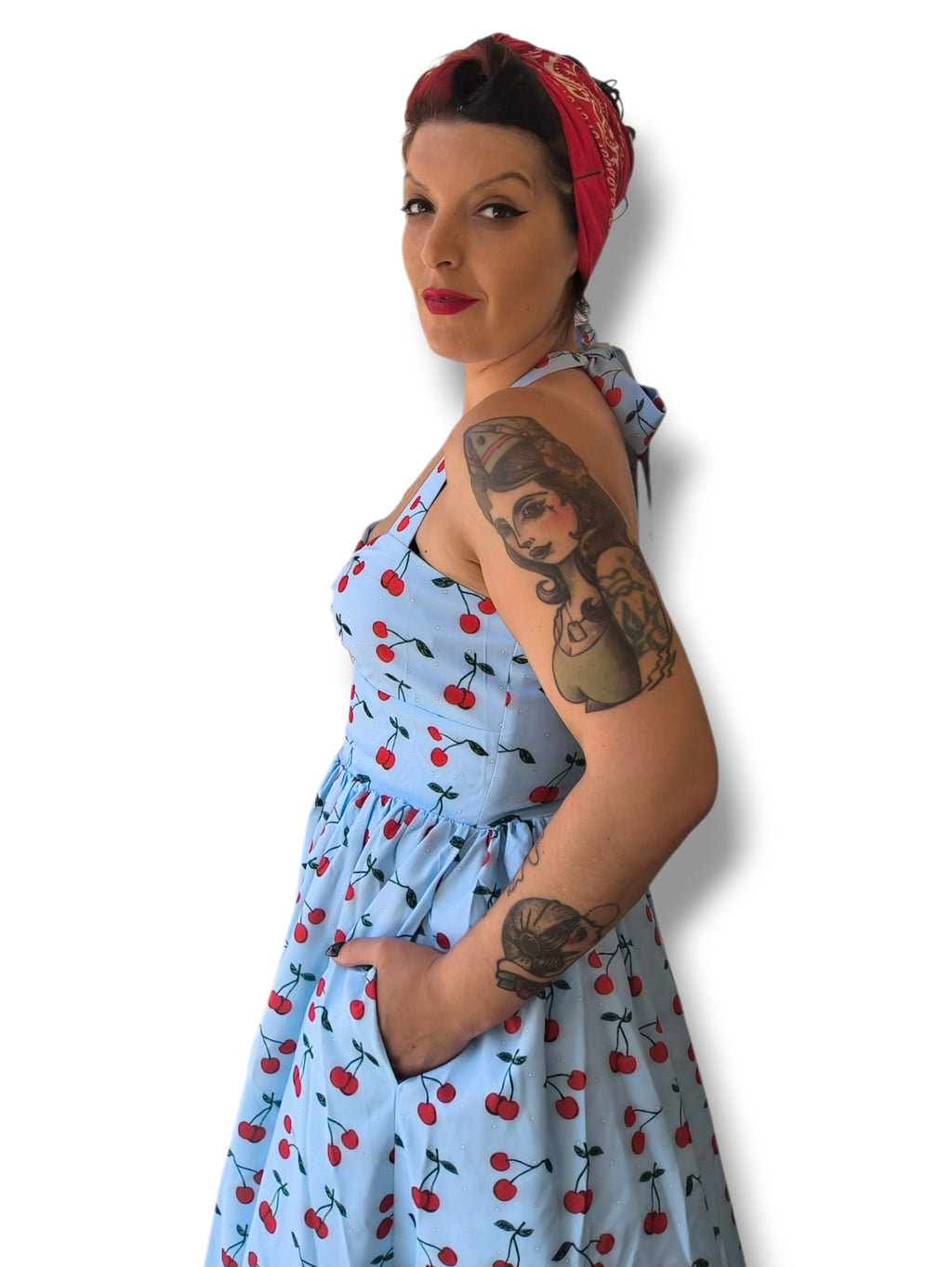 Vestido lorelei cerezas