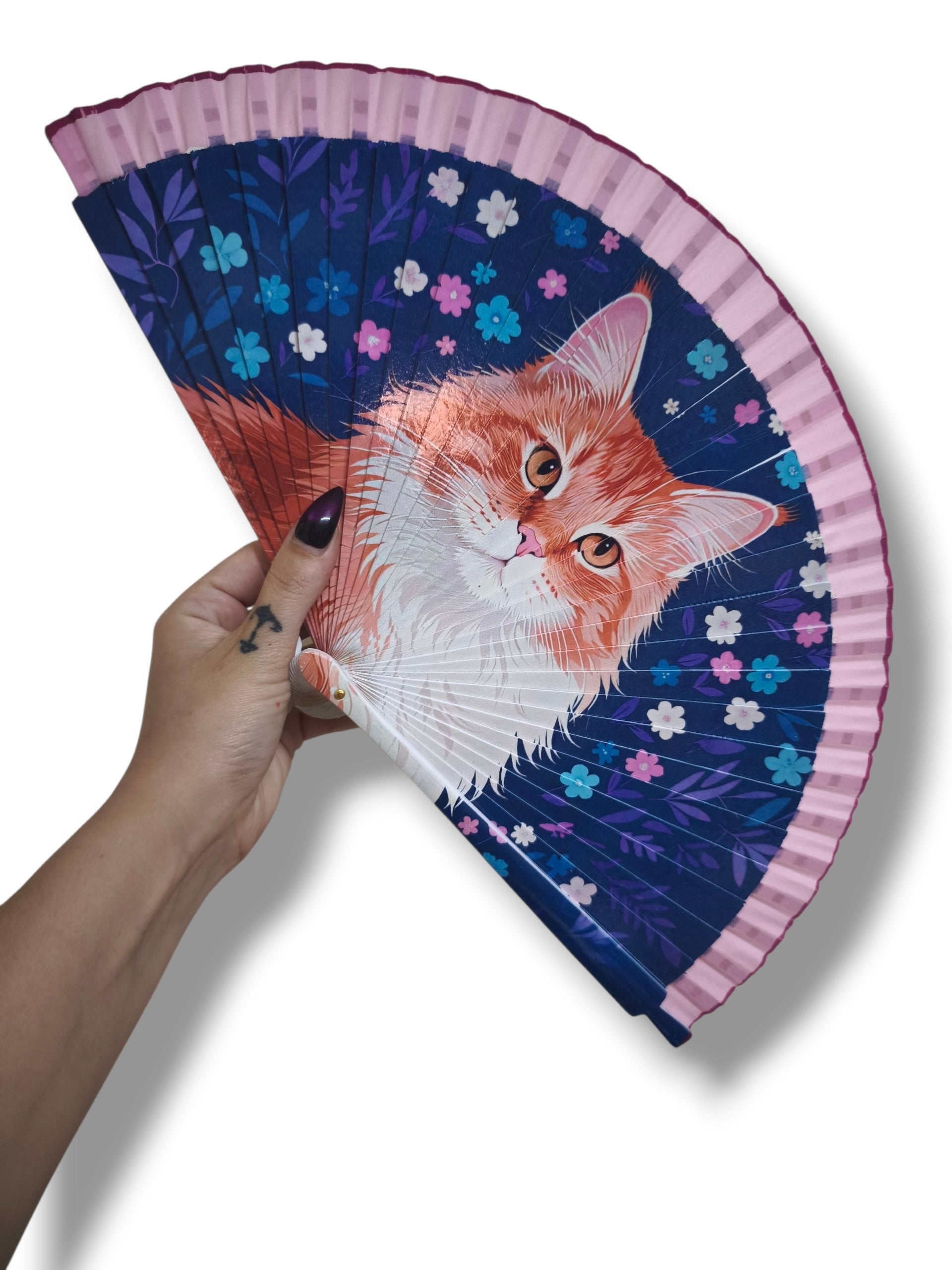 Abanico gatos
