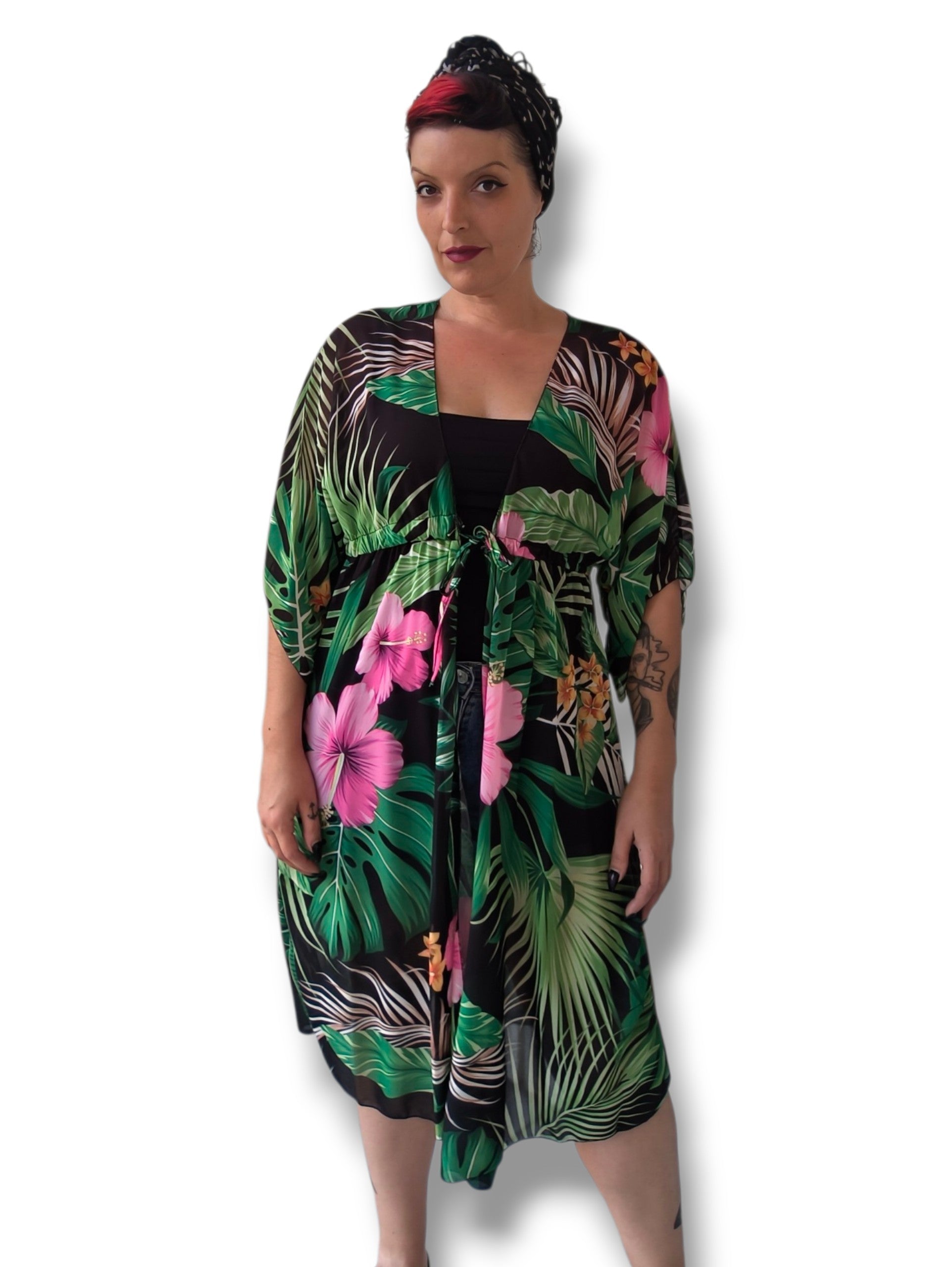 Kimono flores