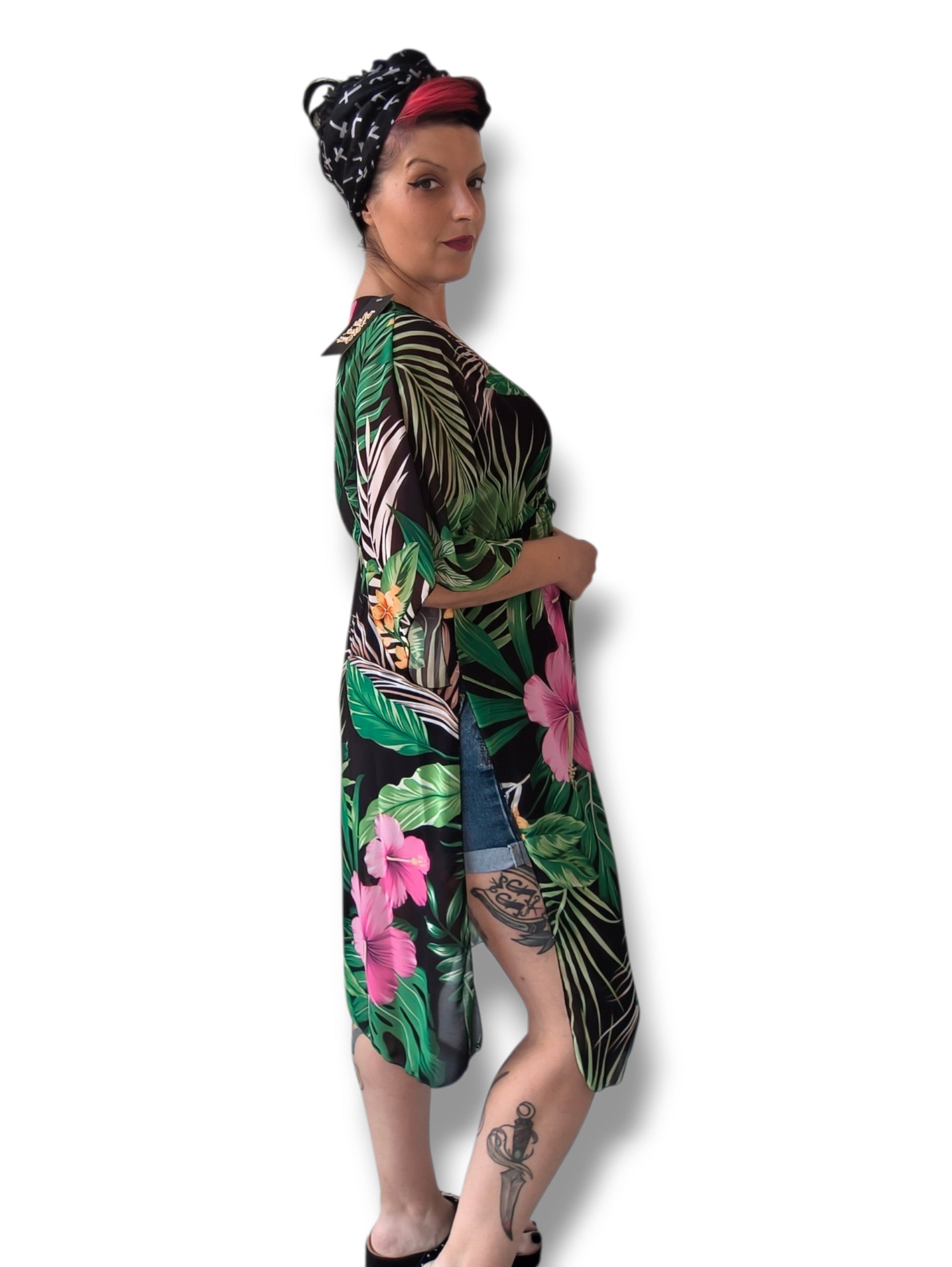 Kimono flores