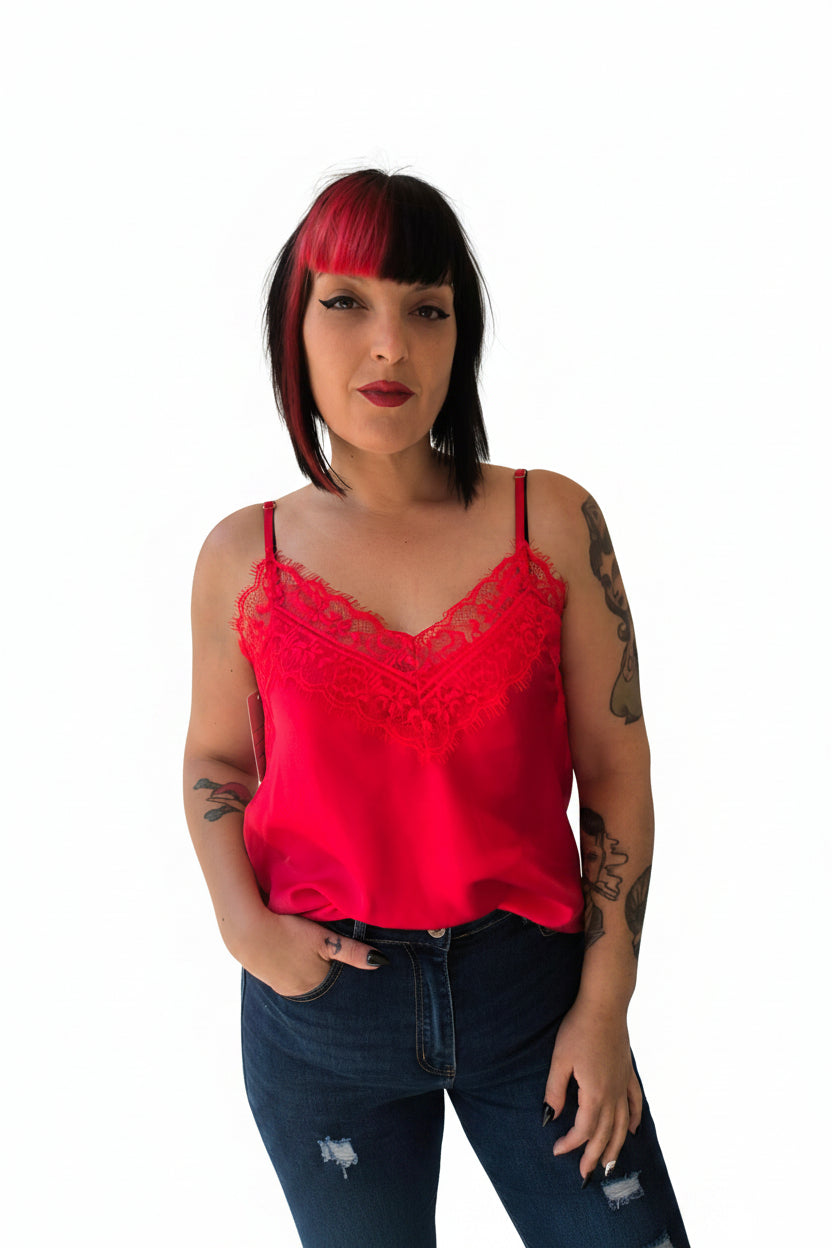 Camiseta lencera lisa