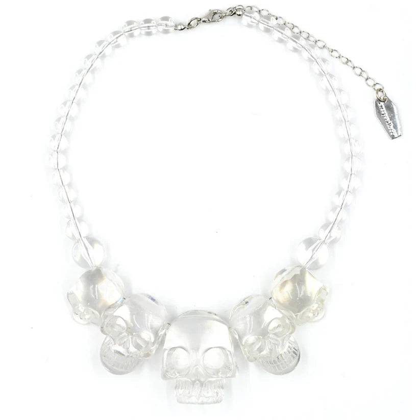 Collar kreepsville skull cristal