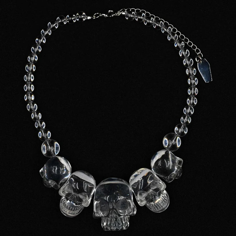 Collar kreepsville skull cristal