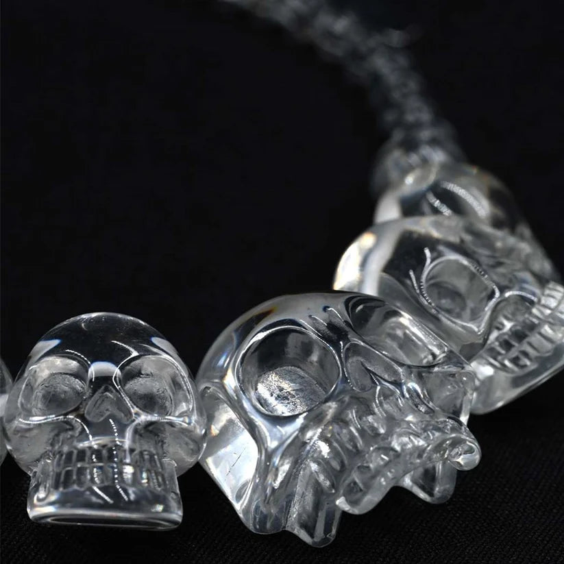Collar kreepsville skull cristal