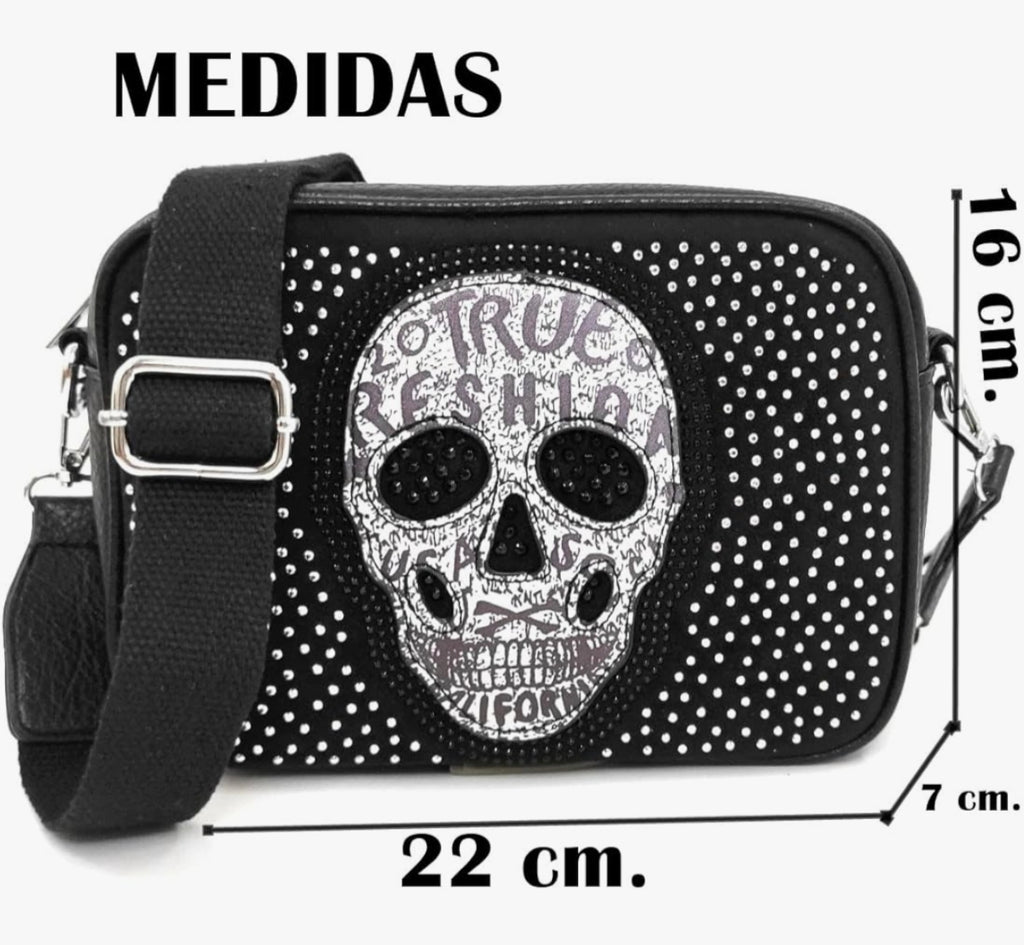 Bolso bandolera skull