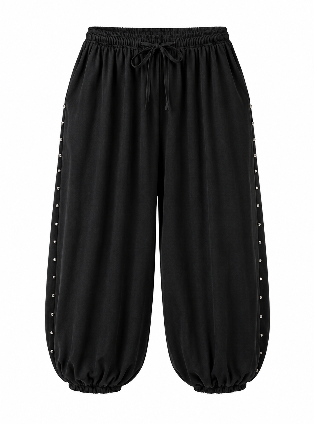 Pantalón bombacho con tachuelas
