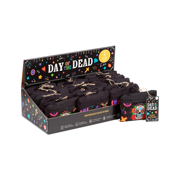 Bolsa plegable y reutilizable dia de muertos