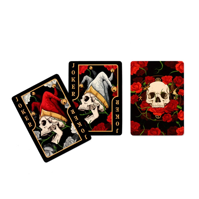 Baraja estandar de cartas skull roses