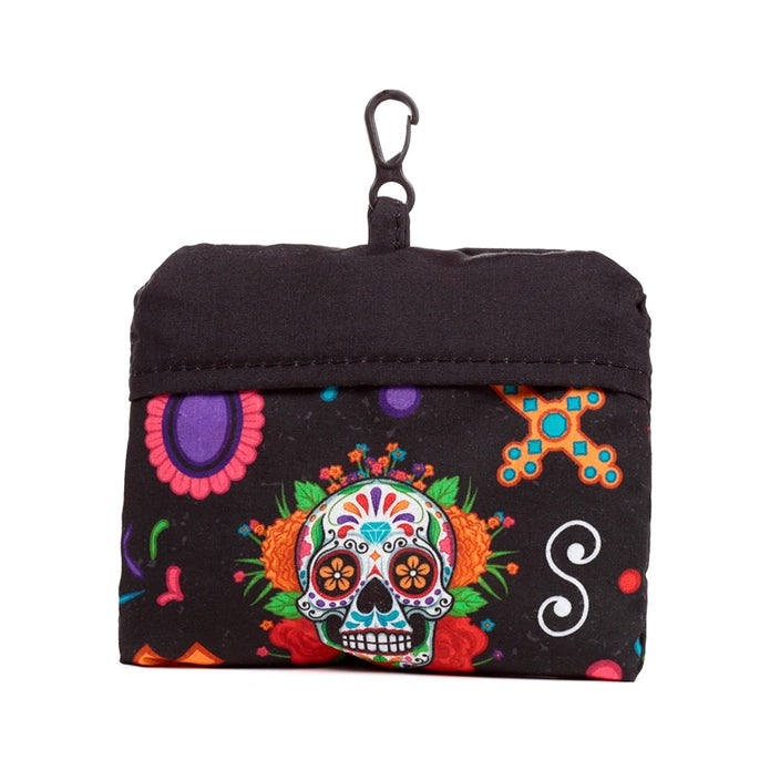 Bolsa plegable y reutilizable dia de muertos