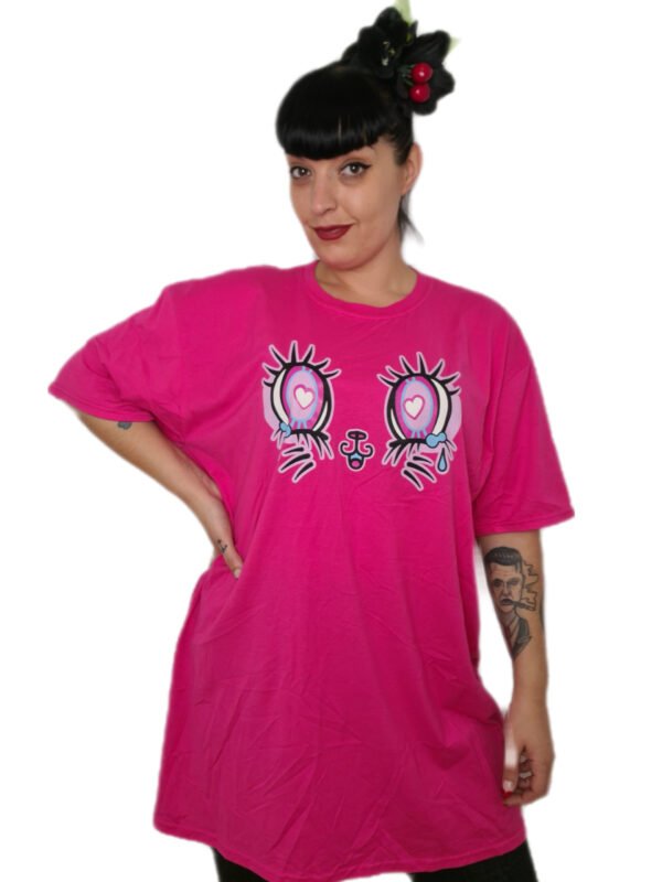 EYE CAT PINK (MODELO CHICO TALLA XXL)