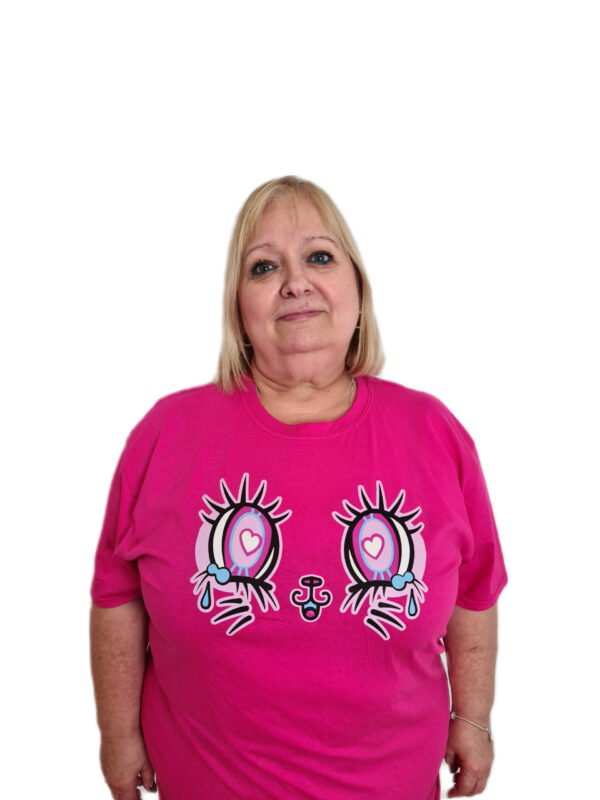 EYE CAT PINK (MODELO CHICO TALLA XXL) - Imagen 5