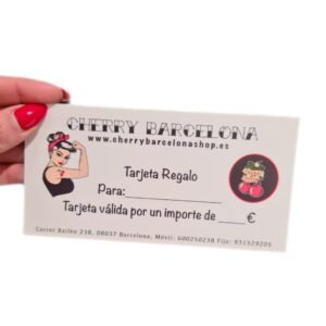 TARJETA REGALO IMPORTE