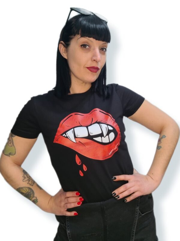 Camiseta labios - Imagen 3