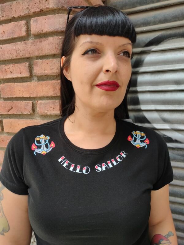 Camiseta hello sailor - Imagen 2