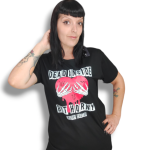 Camiseta dead inside negro UNISEX