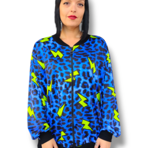 Bomber print rayos