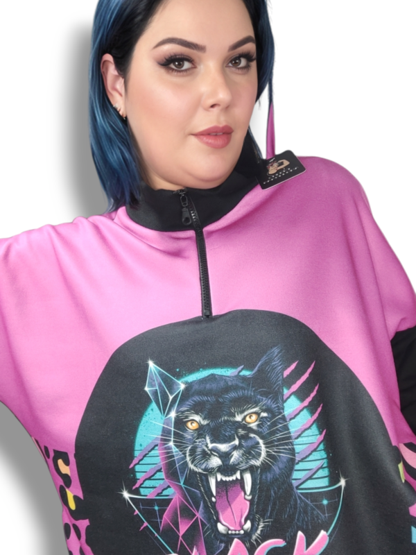 Vestido sudadera black panther - Imagen 2