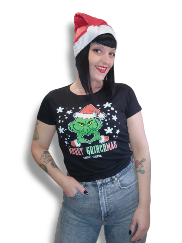 Camiseta merry grinchmas - Imagen 3