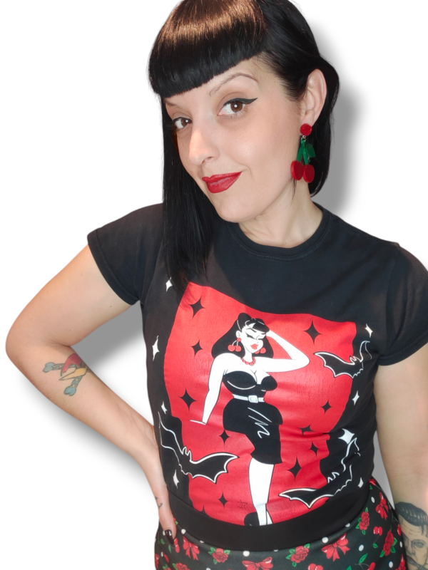 Camiseta Lady vamp girl - Imagen 4