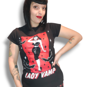 Camiseta Lady vamp girl