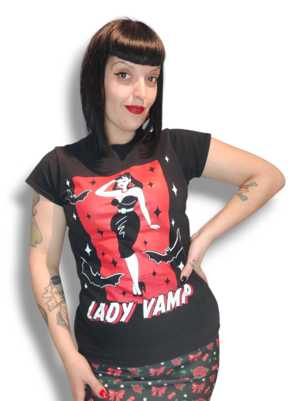 Camiseta Lady vamp girl - Imagen 2